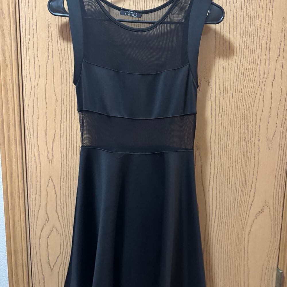 Dress black with cutouts size small